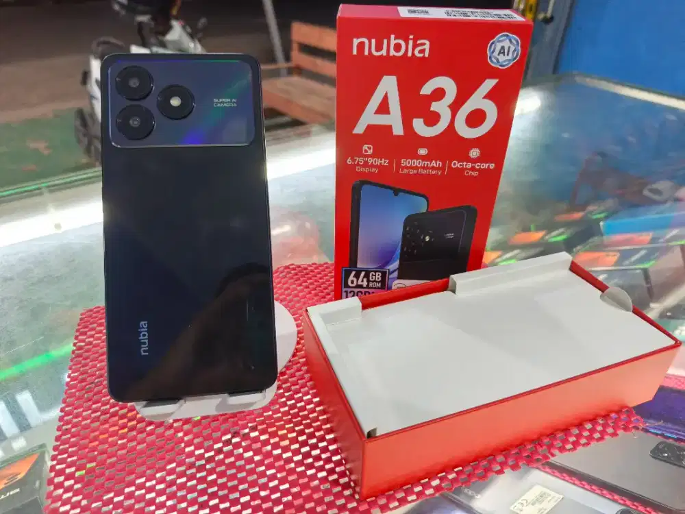 Second fullset Nubia A36 12/64