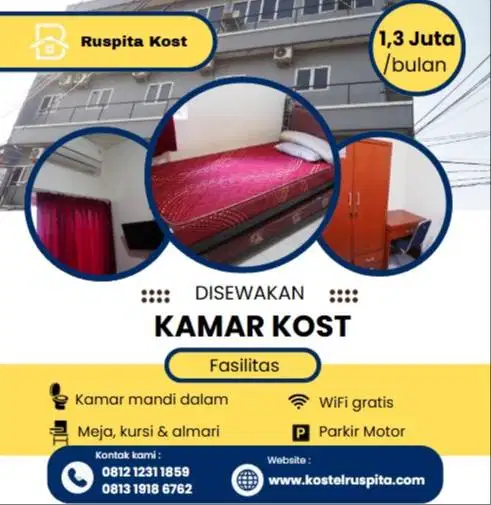 Kos Ruspita Bekasi – Nyaman, Aman, dan Strategis (RUMAH KOST RUSPITA)