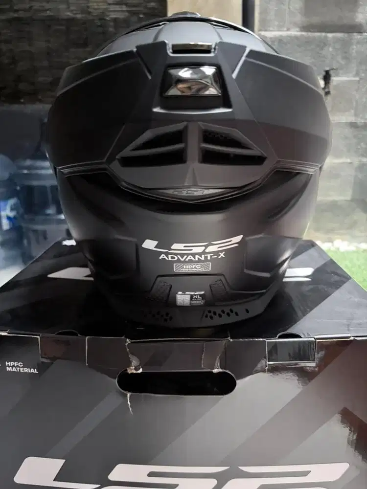 Helm Modular LS2 Advant X FF901 Black ukuran XL sangat mulus like new
