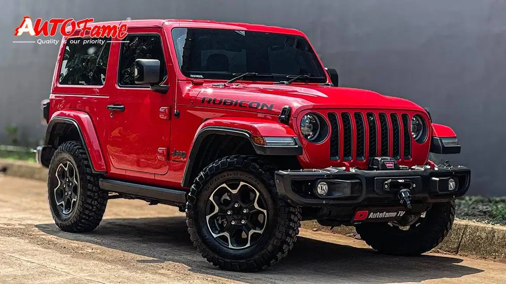 KM7RB Jeep JL Wrangler Rubicon 2Doors 2.0 NIK 2023 Firecracker Red On
