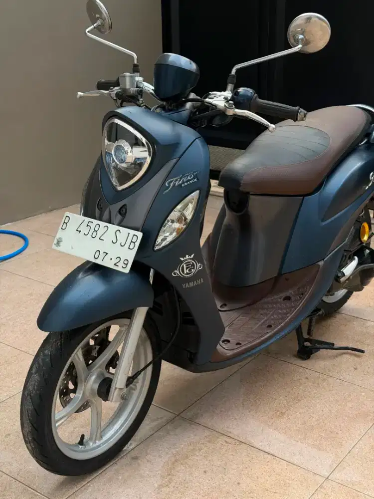 Yamaha fino Grande 125thn 2019 lengkap B DKI
