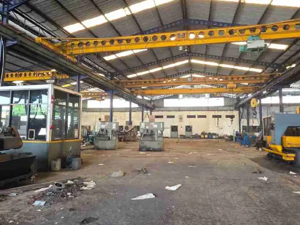 Gudang di Gresik Ex. Pabrik Dekat Tol Waru Gunung, Tenaru
