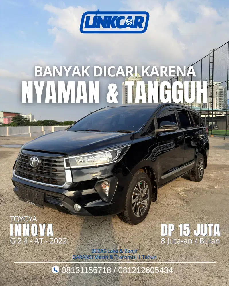 [ DP 15 Jt ] Toyota INNOVA G 2.4 Diesel AT