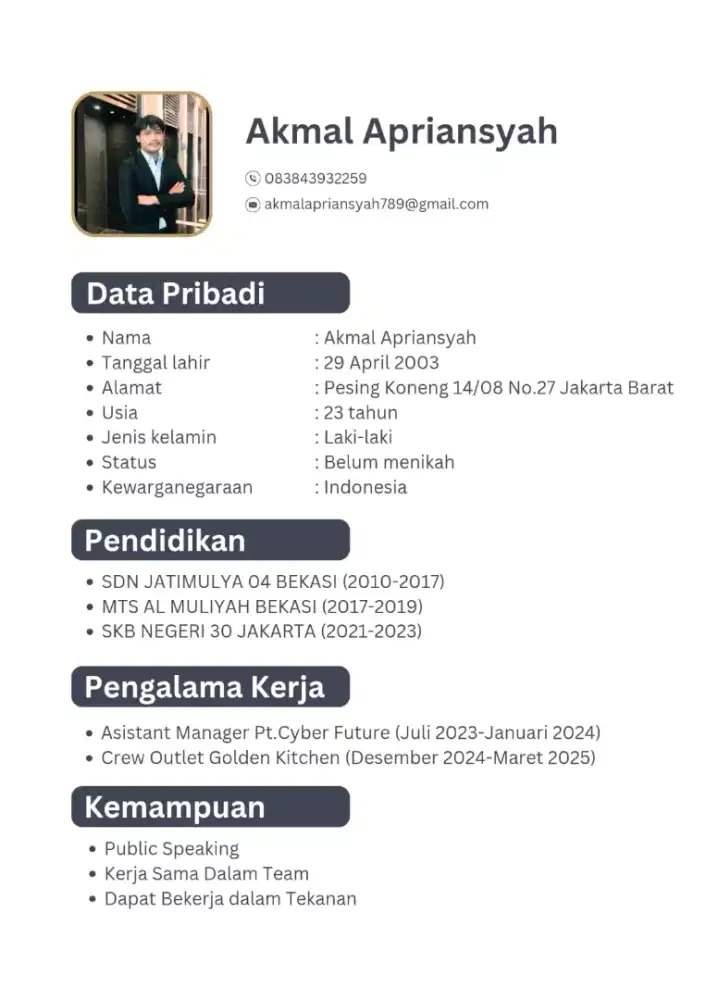 mencari pekerjaan