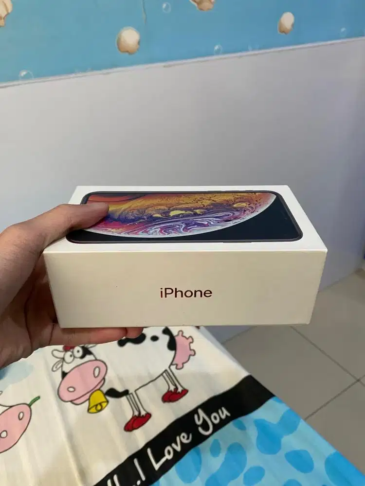 Dus box iphone xs256gb gold inter