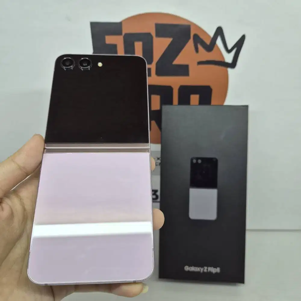 Samsung Galaxy Z Flip 5 8/256GB Lavender No Minus No Kendala