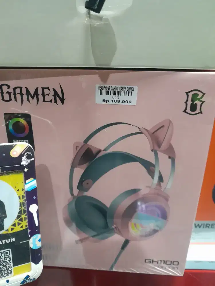 HEADPHONE GAMING GAMEN GH1100 ATLANTIS DAHSYAT