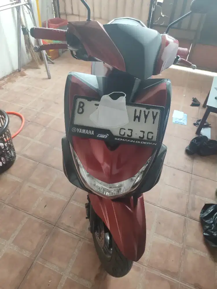 Yamaha Freego plat Tangerang lokasi Bogor kota