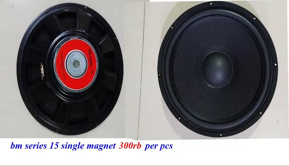 speaker bm seris single magnet 15 inc
