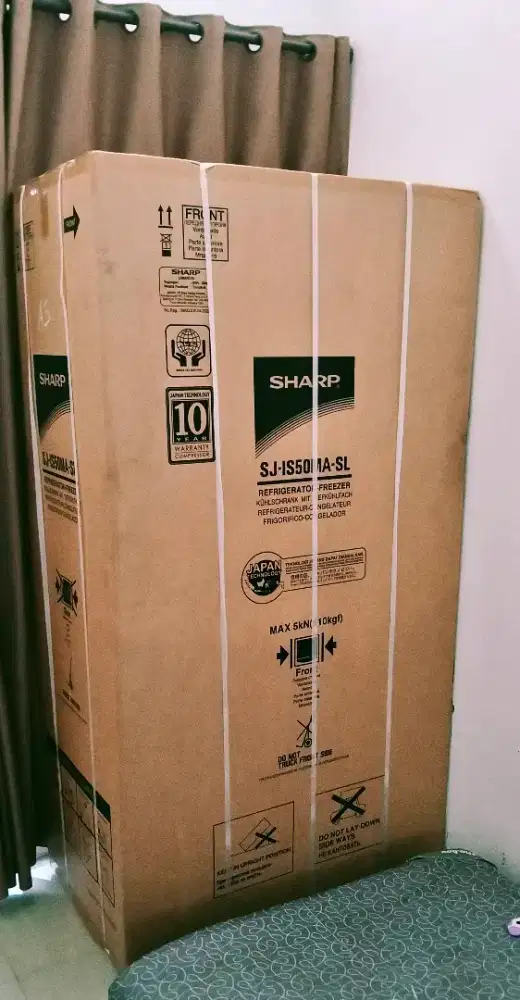 Kulkas 2 Pintu Side By Side Tipe SJ-IS50MA-SL SHARP (BARU)