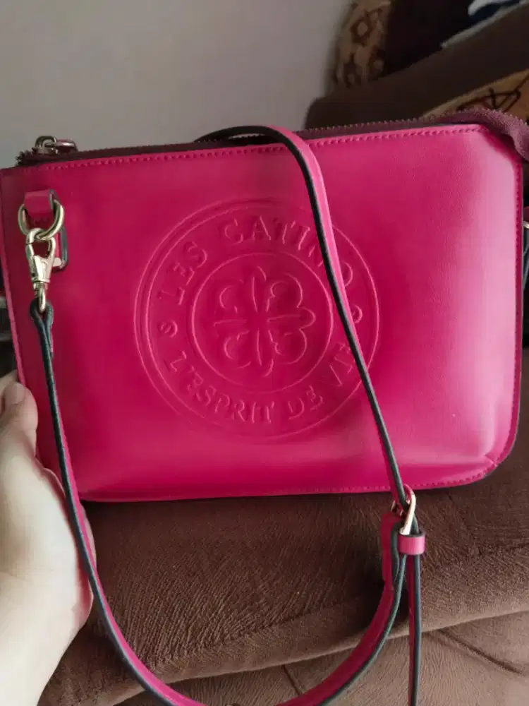TAS LES CATINO WARNA FUCHSIA