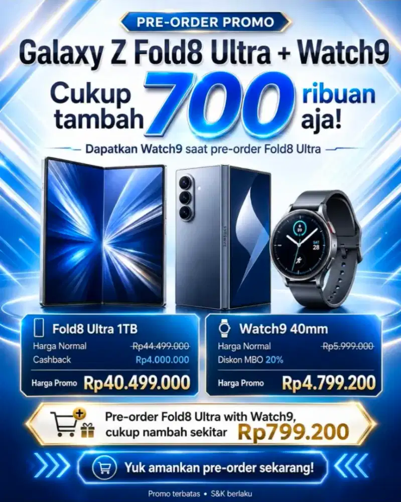 Pre Orders Samsung Galaxy Z Fold 8