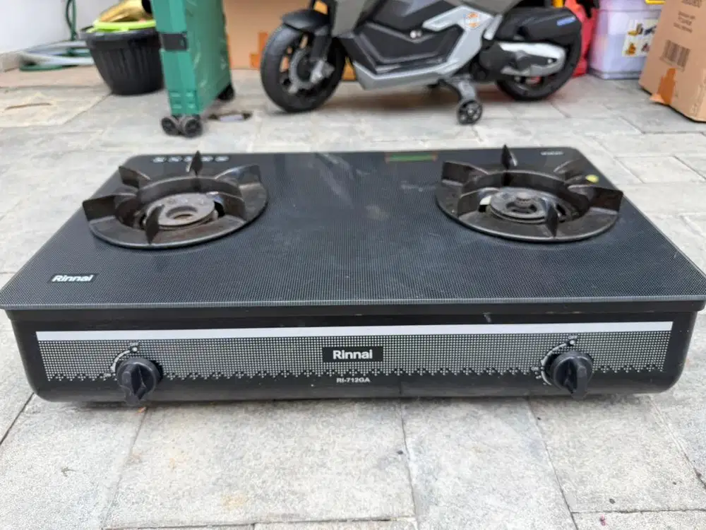 Kompor Gas Rinnai RI 712 GAB  2 tungku