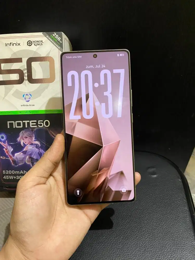 Infinix note 50 ram 8/256gb fullset ori