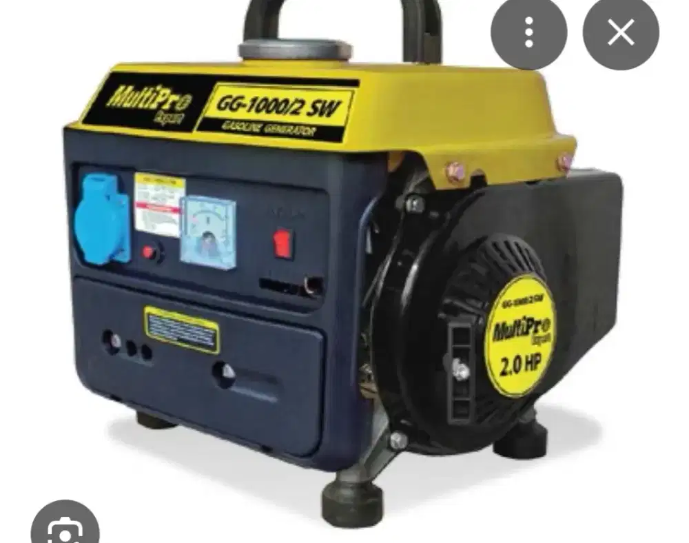 GenSet merk multipro tipe D3000, lengkap