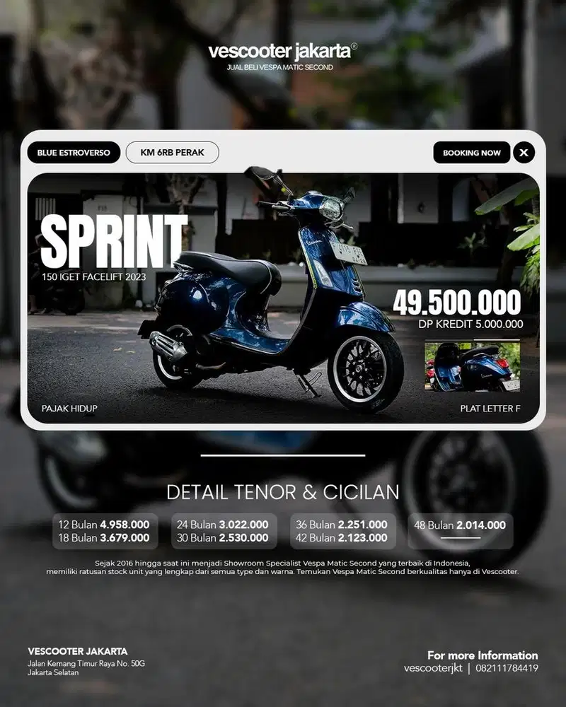 PIAGGIO VESPA MATIC SPRINT 150 IGET ABS FACELIFT 2023