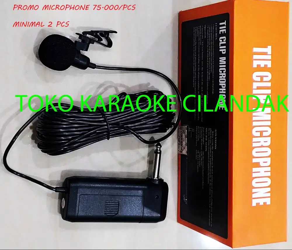 mic kabel clip on kabel panjang