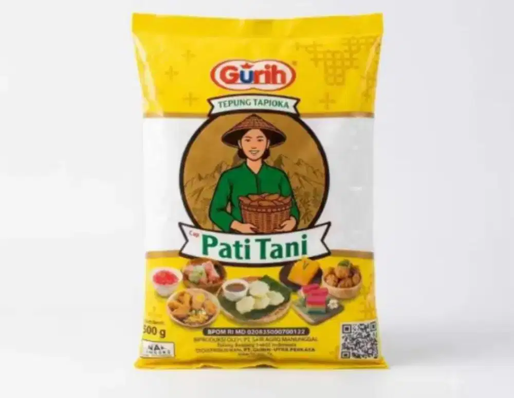 Tepung tapioka cap tani