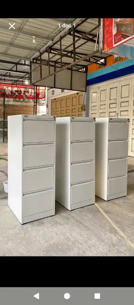 FILLING CABINET 4 LACI PLAT BESI