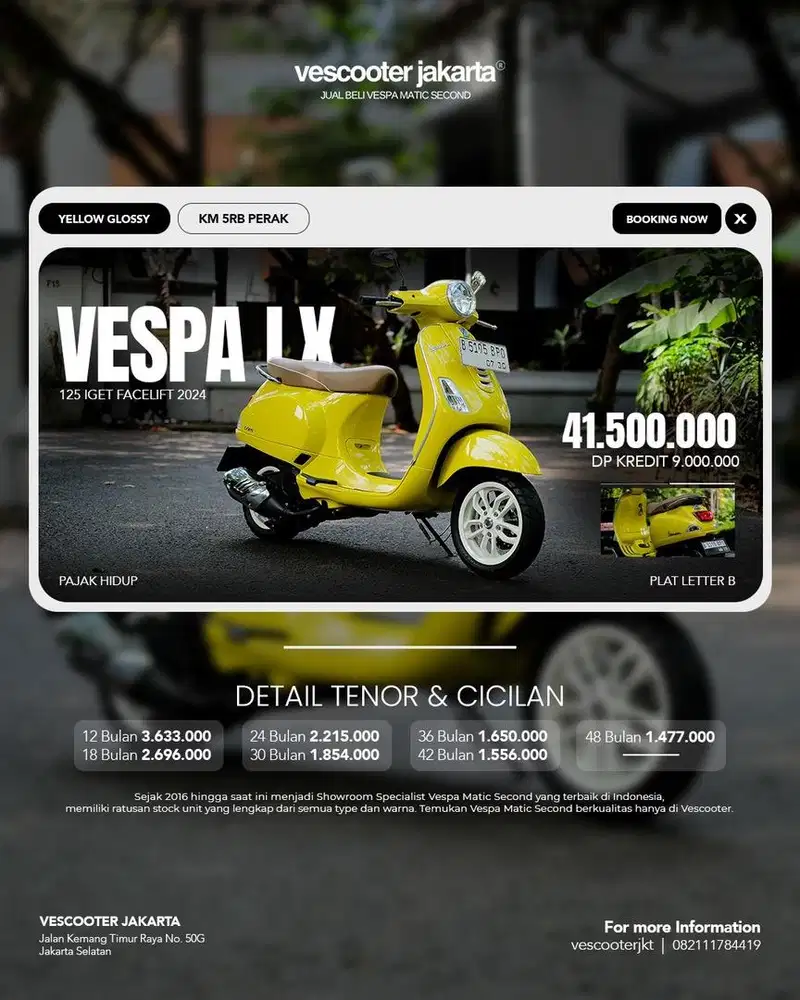 PIAGGIO VESPA MATIC VESPA LX 125 IGET FACELIFT