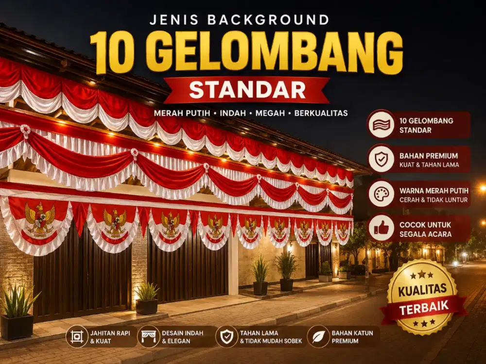 Jual perlengkapan agustus