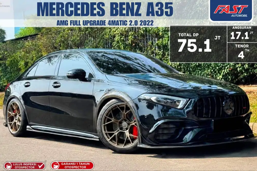 DP 75JT LOW KM.18RB MERCEDES BENZ A35 AMG FULL UPGRADE 4MATIC 2022
