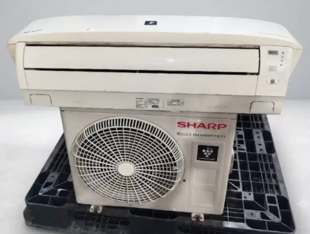 AC Sharp Eco Inverter 0,5 - 2 PK Second Mulus Like New (Unit Only)
