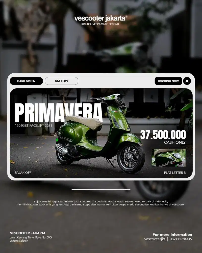 PIAGGIO VESPA MATIC PRIMAVERA 150 IGET ABS FACELIFT