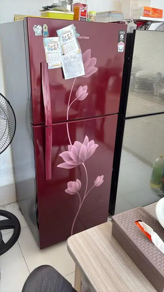 Kulkas polytron 2 pintu