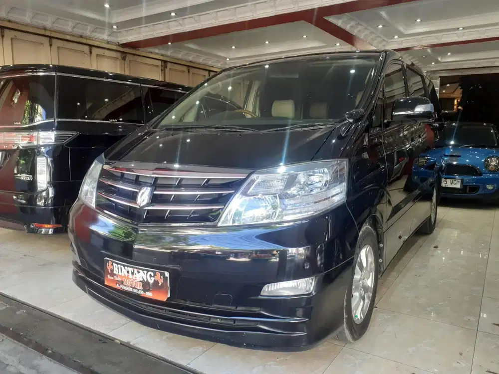 TOYOTA ALPHARD 2.4 AT 2006 BLACK / MODEL THN 2007 [BINTANG MOTOR]