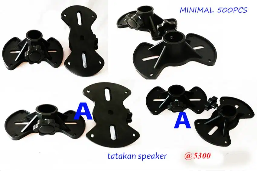tatakan speaker bahan plastik tebal