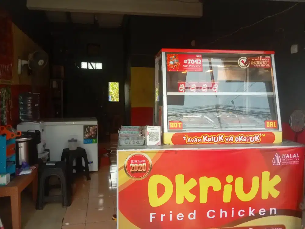 Paket Usaha Ayam D'Kriuk lengkap
