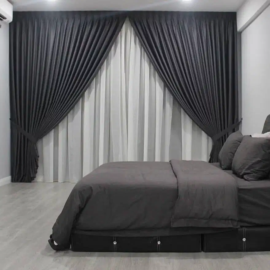 Jasa tukang pasang gorden model terbaru gorden blackout gorden kantor