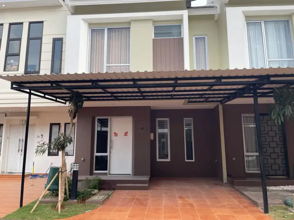 Dijual Rumah Full Furnish + Elektronik siap huni di Malibu Village Gading Serpong