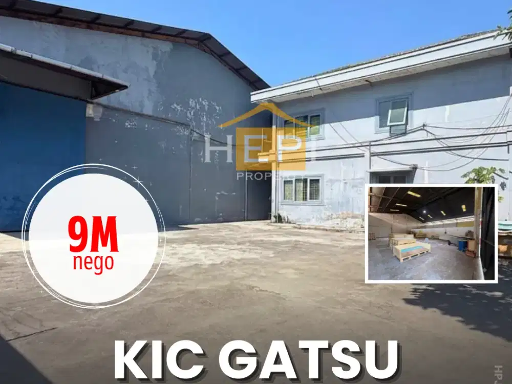 Dijual Gudang Kawasan Industri Candi Gatot Subroto Blok Depan Ngaliyan Semarang