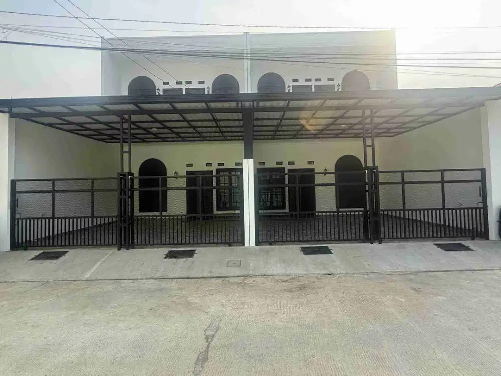 DIJUAL RUMAH MODEL KLASIK MODERN GANDENG 2 unit di Perumahan Harapan Jaya Bekasi Utara