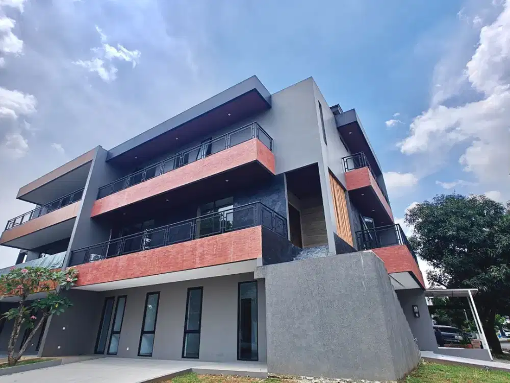 Dijual Rumah Alam Sutera Feronia Brand New Bangunan Mandiri Cantik