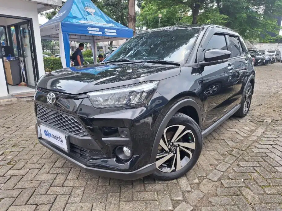 DP Murah Toyota Raize  1.0 G One Tone Bensin-AT 2021 Hitam