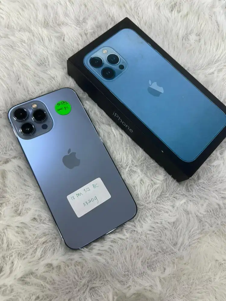 Iphone 13 pro max 512 gb beacukai mulus