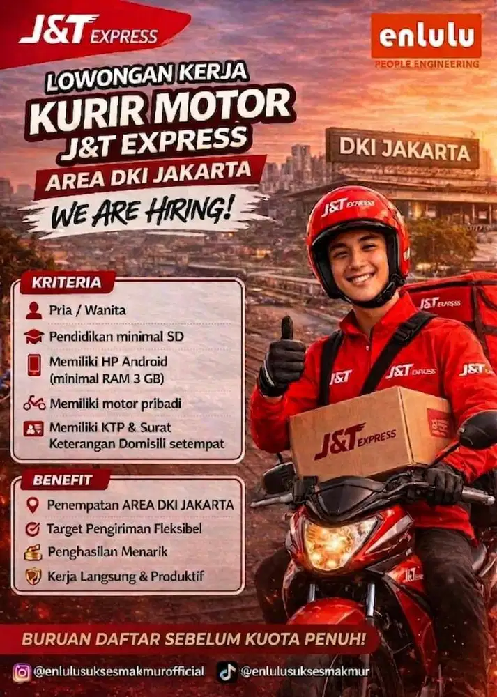 LOWONGAN KURIR J&T