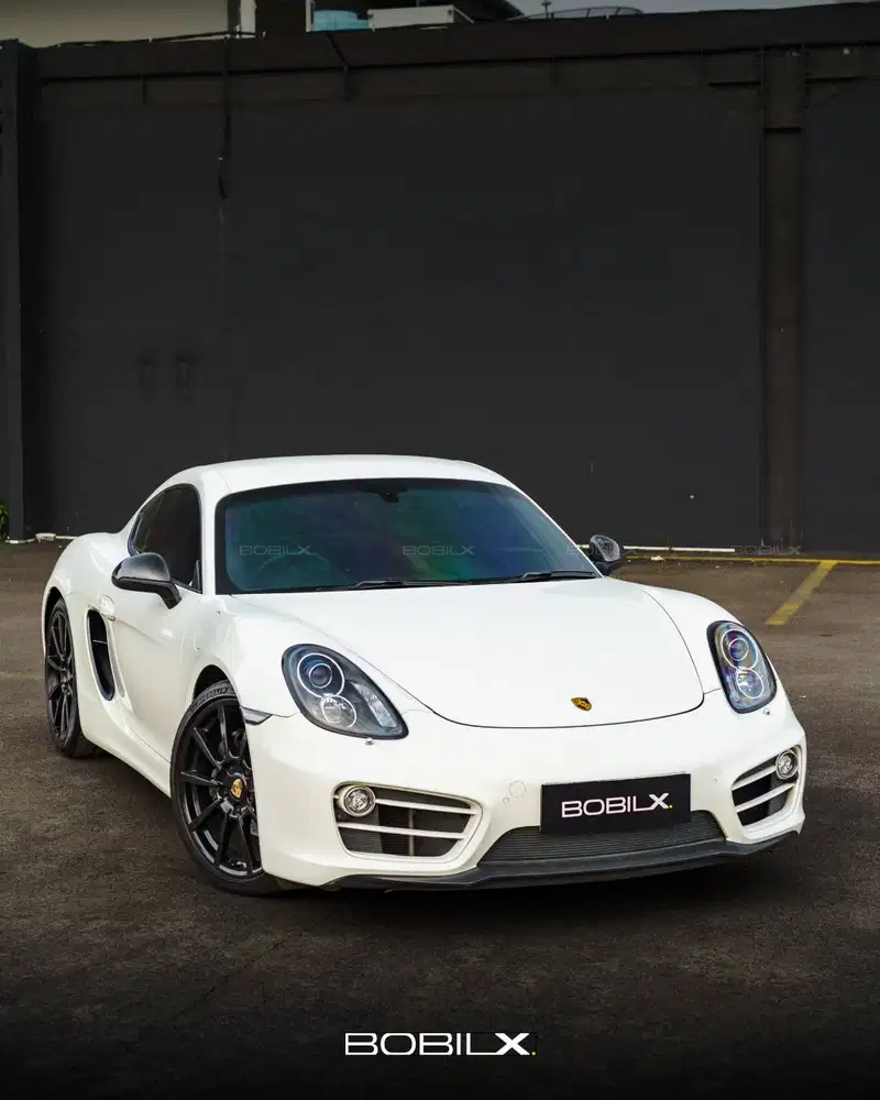 NIK 2013 Porsche Cayman 2.7 (981) Pure White