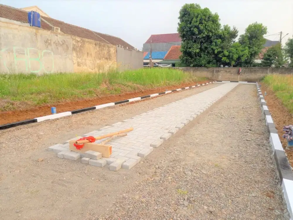 Tanah Kavling Siap Balik Nama & Bangun, 15 Menit ke Plaza Jambu Dua
