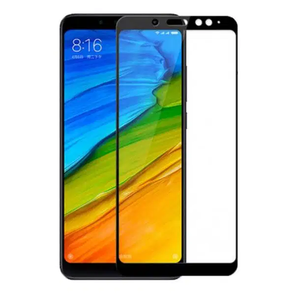 Tempered Glass Color Side Full Xiaomi Redmi Note 5 Pro