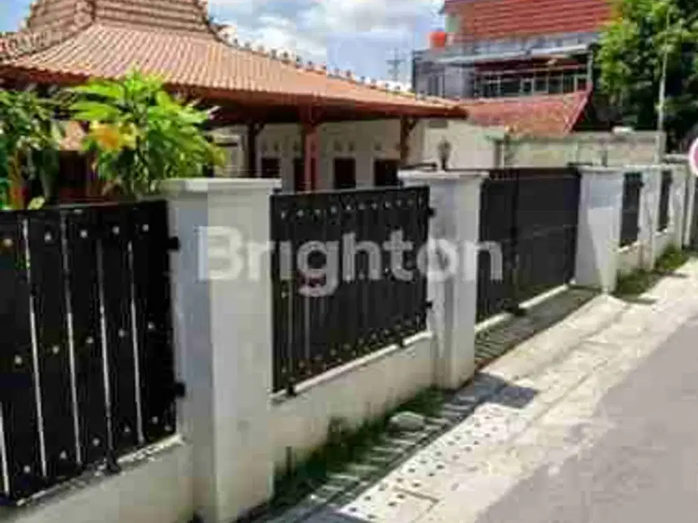 Rumah Joglo 5 KT luas belakang Mall
