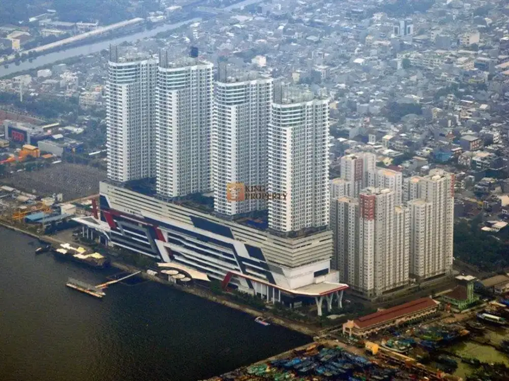 Dijual 3BR Condominium Green Bay Pluit Seaview II Modern Minimalist View Laut Lepas Dekat Baywalk Mall