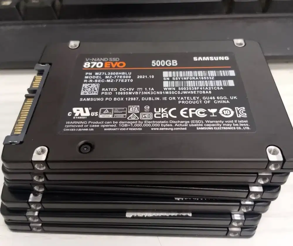 SSD SATA 500gb 870evo