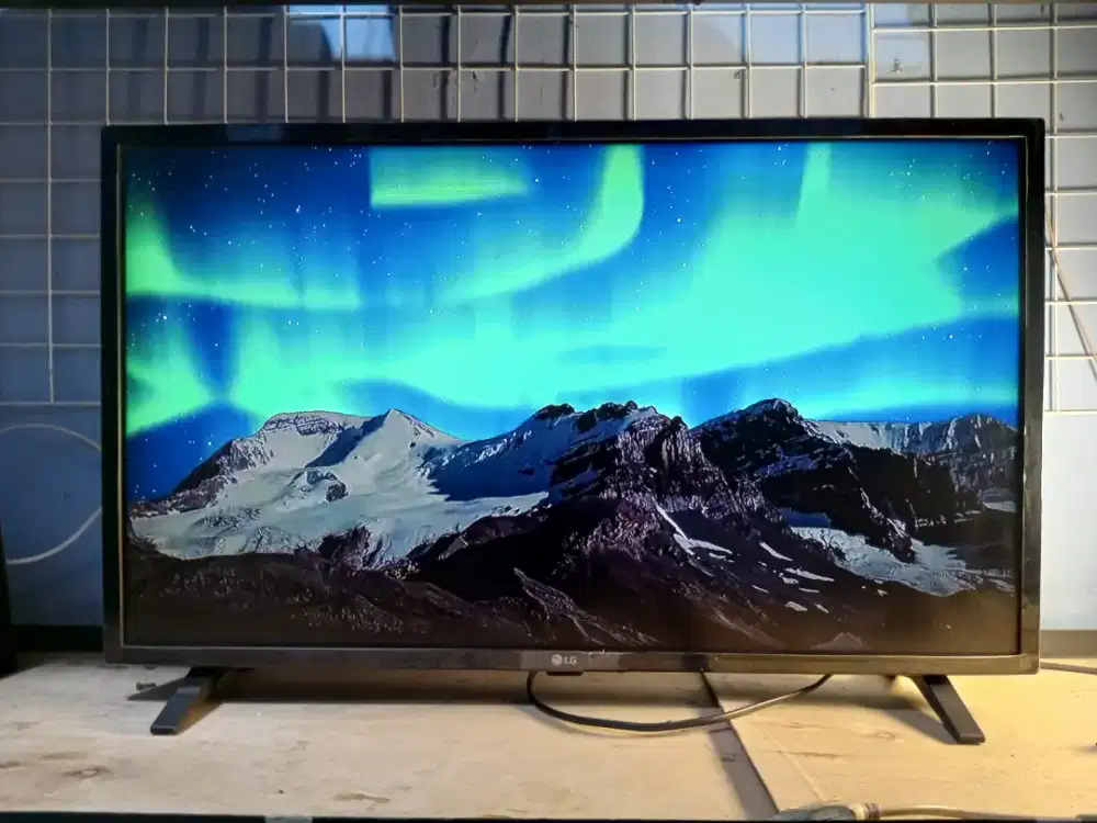 Tv led merk LG digital 32 inc second fullset