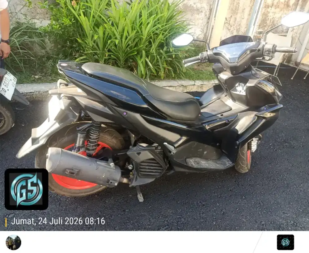 Di jual motor AIROX tahun 2024 surat lengkap pajak hidup