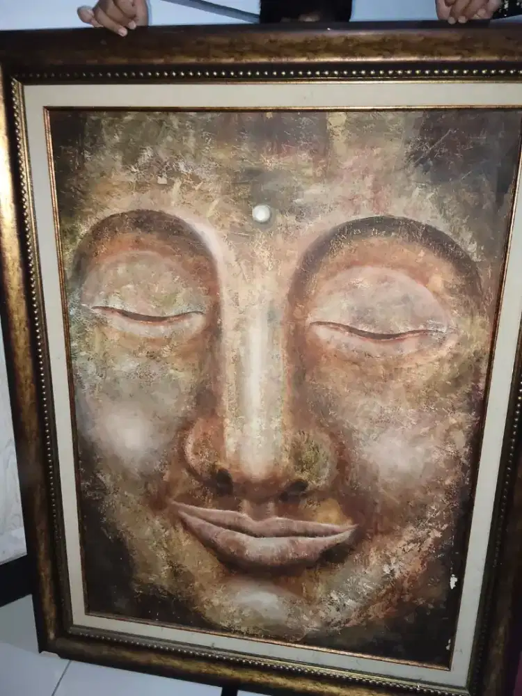 LUKISAN KANVAS MATA