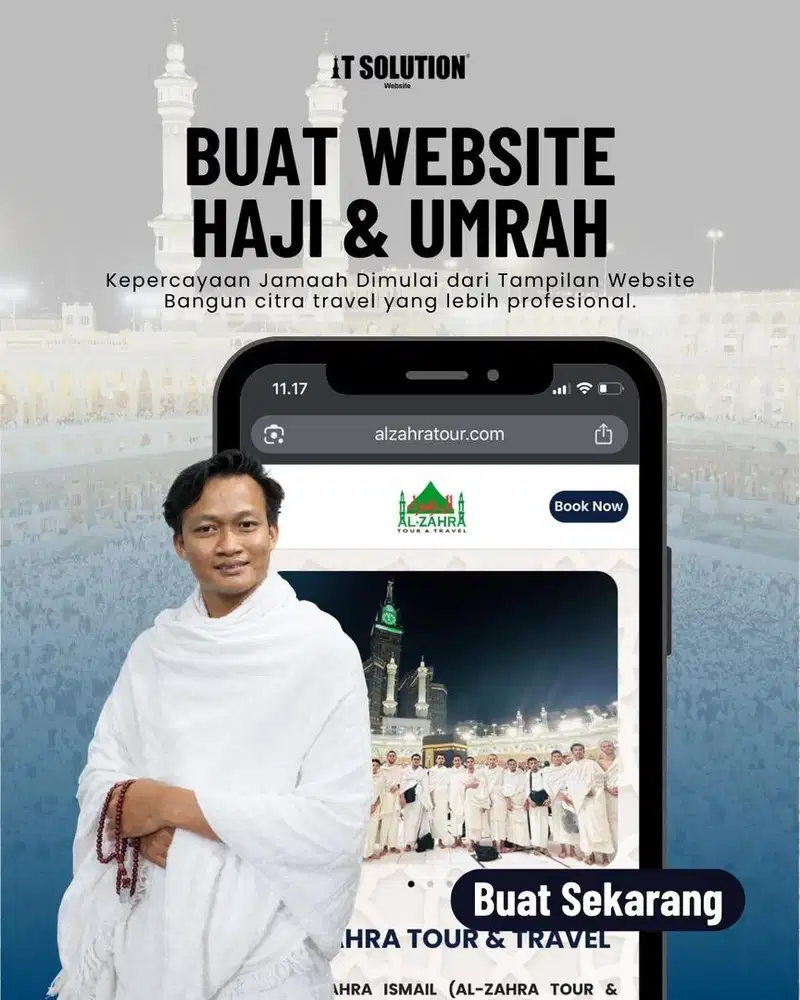 Jasa Pembuatan Website Haji dan Umrah Profesional di Batam